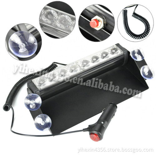 Boruit 8 LED Emergency Lights for Car